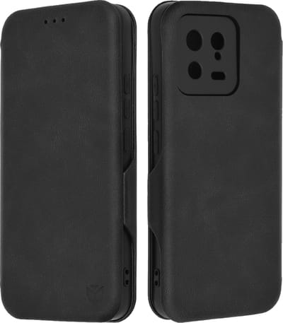 Hoesje geschikt voor Xiaomi 13 - Techsuit Safe+ Book Wallet Case - Zwart