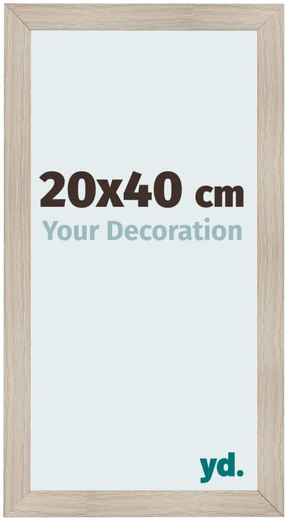 Your Decoration - Fotolijst 20x40 cm - MDF - Eiken Licht - Pisa