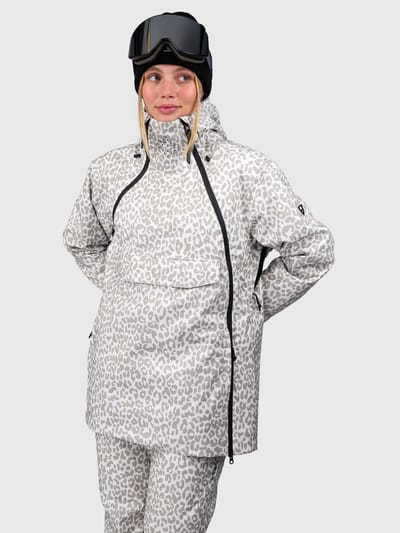 Brunotti Joicya-print Dames Ski Jas - Leopard Snow