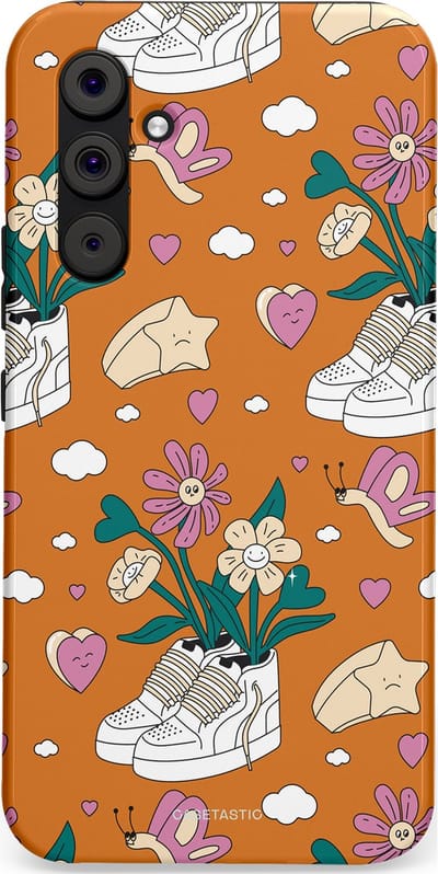 Casetastic Hoesje Geschikt voor Samsung A54 (5G) - Stijlvolle Beschermende Duo-layer Case - Hartentuin