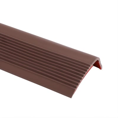 Traprandstrip – Voor trappen, kinderen en huisdieren – 10 m antislip PVC, waterdicht en eenvoudig te installeren – Brown