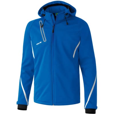 Erima Function Softshell Jack Heren - Wit / Royal | Maat: XL