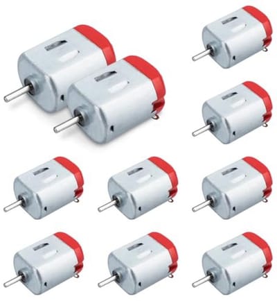 Micro Gelijkstroommotor 10 Stuks DC 3V-5V 23000RPM voor Doe-Het-Zelf Speelgoed en Wetenschappelijke Experimenten