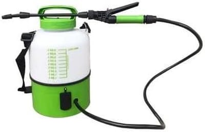 Elektrische Tuinspuit - Sproeier Onkruidspuit - Tuin Water Geven - Draagband - 5L - Groen
