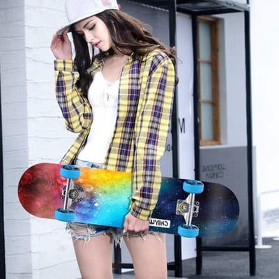 Skateboard Wielen 52mm x 30mm - 4 Stuks PU Cruiser voor Outdoor Longboard - Duurzaam en Kleurvariaties