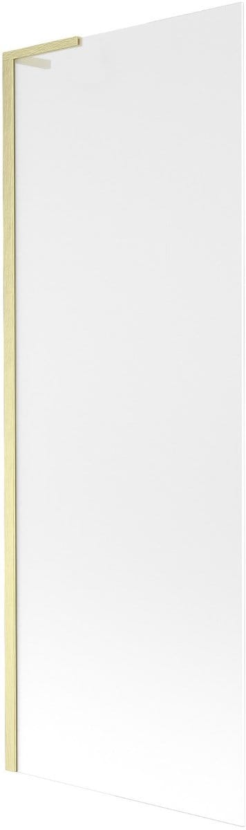 Mexen Next L badwand 1-delig 70 x 150 , matglas, geborsteld goud - 895-070-000-03-30-55