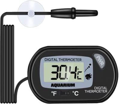 Digitale Aquariumthermometer met LED-display en Zuignap voor Gemakkelijke Installatie