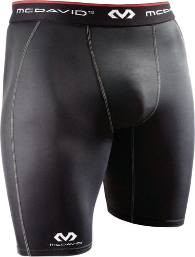 McDavid 8100 - Compressieshort Heren - Zwart - Large