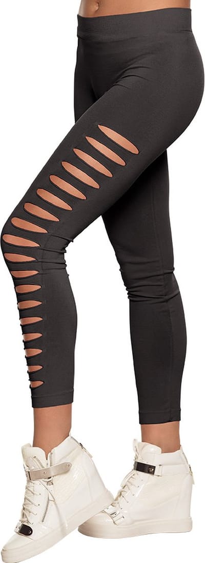 Boland - Legging Gaps zwart (L/XL) - Volwassenen - Showgirl - 80's & 90's - Disco