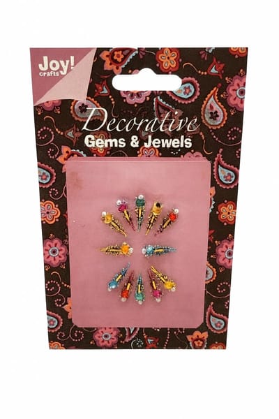 JoyCrafts Decoratieve Stickers Diamanten & Juwelen – Zelfklevend - Set 22
