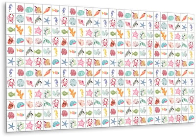 Tulup PVC Wandpaneel - Gras Textuur Vinyl Wandpaneel - 100 cm x 50 cm - Groente Wandpaneel Zelfklevend - 1 stuk - Vinyl Wandbekleding - Op planten gebaseerd Wandbekleding - Wandpaneel PVC - Plaktegels Keuken en Badkamer