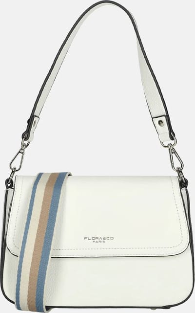 Flora & Co crossbody tas white
