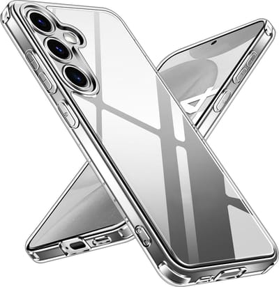 Cadorabo Hoesje geschikt voor Samsung Galaxy S24 Plus in VOLLEDIG TRANSPARANT - Beschermhoes gemaakt van flexibel TPU Silicone Case Cover
