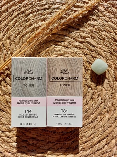 DUOPACK - Wella Color Charm Liquid Toner - T11 & T14 - Lightest Beige Blonde & Pale Ash Blonde - NIEUWE VERPAKKING - Asblond - Ashblonde - Haartoner - Wella toner - Anti geel - Anti oranje