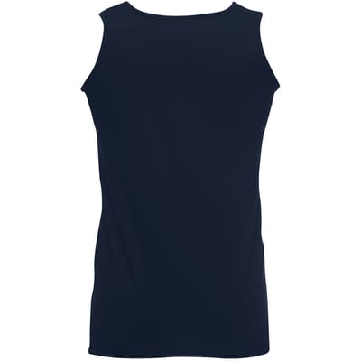Fruit Of The Loom Heren Atletisch Mouwloos Hemd / Tanktop (Donker Marine)