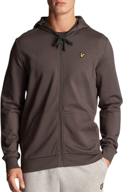 Lyle & Scott Sports Full Zip Fly Fleece Hoodie Sweatvest Heren