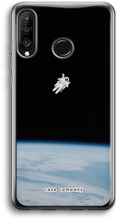 Case Company® - Hoesje geschikt voor Huawei P30 Lite hoesje - Alone in Space - Soft Cover Telefoonhoesje - Bescherming aan alle Kanten en Schermrand