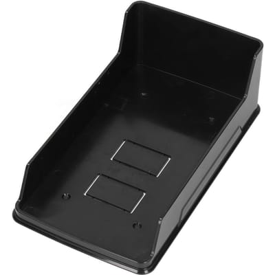 Deurbel Regenhoes Acryl Weerbestendig Toetsenbord Toegangscontroller Beschermhoes voor Thuis black