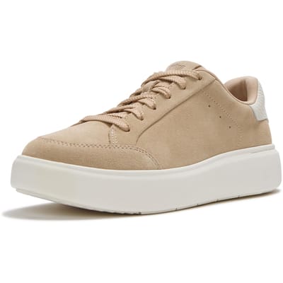 FitFlop RTG Suede Snake Lace Up Sneakers HAZELNOOT - Maat 41