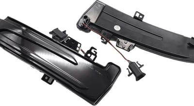 XEOD Dynamische LED richtingaanwijzer geschikt voor Mercedes W204 CLA A B C E S GLA GLK CLS Klasse W176 W212 - Canbus - Spiegel knipperlicht - Buitenspiegel - Set van 2
