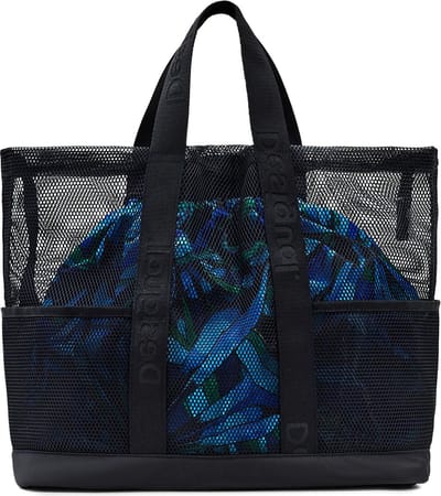 Desigual Shopper Simple Bag Shopping Bag Noir Zwart