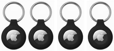 IfarNix – 4-pack Premium Sleutelhanger-set voor Apple AirTag – Waterdicht & Slagvast ook voor AirTag 2