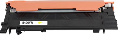 Samsung CLT-Y406S - Inktcartridge Geel - 1000 pagina's - Huismerk Compatible - Geschikt voor Samsung CLP 360 Samsung CLP 365 Samsung CLP 365W Samsung CLP-366 Samsung CLP-366W Samsung CLP-368 Samsung CLX 3300 Samsung CLX 3305