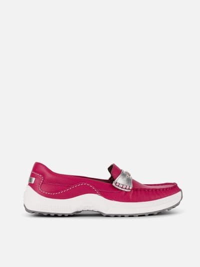 ZOO Adventure - Mia - Dames - Mocassins Fuchsia - Maat 36