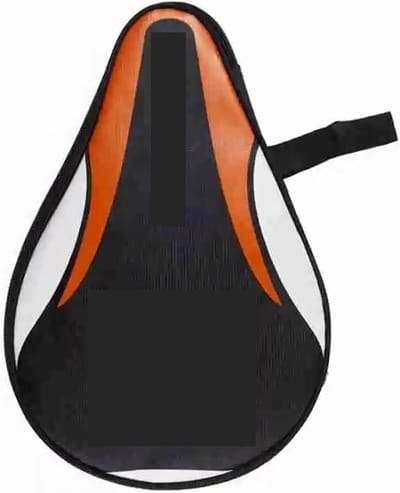 Tafeltennis Bat Tas - Racket Cover - Sport Opslag - Sterk Slijtvast Materiaal - Compact Ontwerp - Zwart