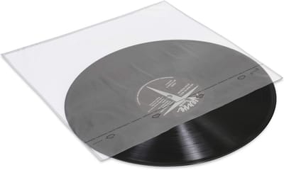 Binnenhoezen voor platen - 50 stuks - Helder en archiefkwaliteit - Vinylhoezen voor LP's