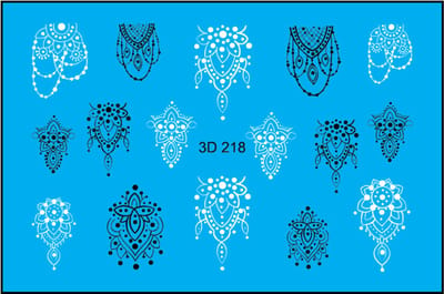 Korneliya 3D Waterdecal - 3D 218