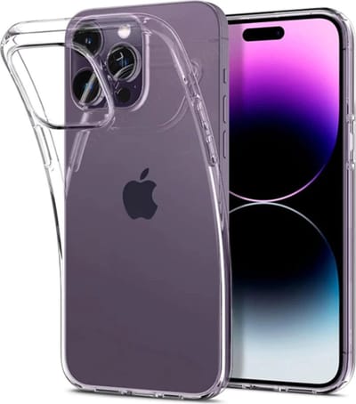 Transparant Hoesje Geschikt Voor iPhone 14 Pro - Back Cover Telefoonhoesje