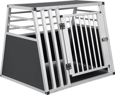 Hondenbench - Dierenbench auto - Zwart - 65x65x80cm