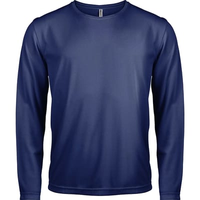 PROACT® Herensportshirt Lange Mouwen PA443 - Sporty Navy - S