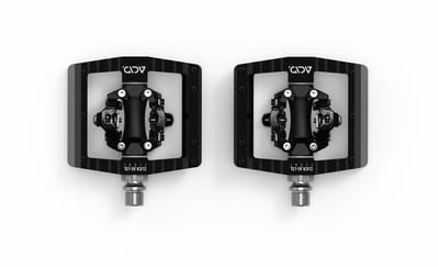 ACID Pedalen KLIK A5-LSL - SPD-compatibel - CNC-afgewerkt - Aluminium - L93xB105xH35 mm - Zwart