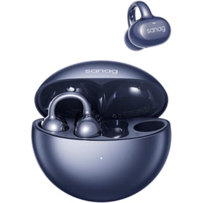 SANAG Sena S6 Ultra Oorclip Bluetooth Headset Botgeleiding Concept In-Ear Sport Compatibel met Apple en Xiaomi