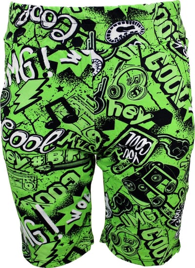 S&C Broekje Short Cool groen Kids & Kind Jongens Groen - Maat: 98/104