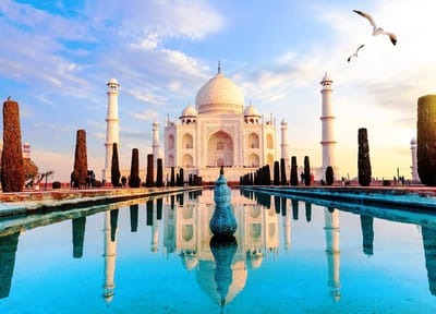 1000 Stukken Puzzel Taj Mahal - Anti-Glare & Matte Afwerking voor Volwassenen