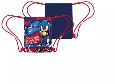 Sonic the Hedgehog Prime Sporttas – Gymtas/Zwemtas 40x35 cm – 100% Polyester