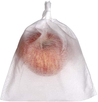 Dailygoods- Fruitbeschermingstas Herbruikbaar - Tuinnetzakken - Beschermhoes - Trekkoord - Insectenbescherming - 50 Stuks - Duurzaam Materiaal - Tuinnetzak