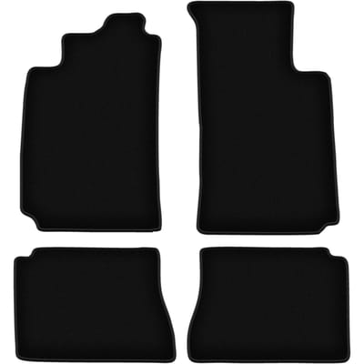 BASIC zwarte veloursmatten voor: Renault Megane I sedan, klassieker, hatchback, grand tourer, stationwagen (1995-2002)