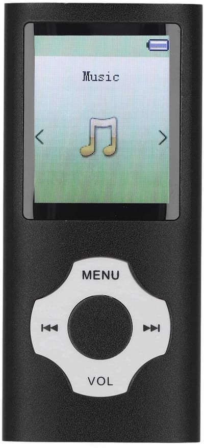 ONF3 - MP3-speler - Draagbare muziekspeler - HiFi-geluid - 1,8 Inch scherm - Videomuziekspeler - Voor sport en hardlopen