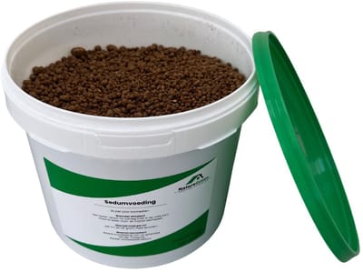 Sedum mest - NatureGreen - mest voor sedumdak - 3 Liter