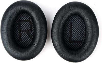 Jumalu - Luxe Lederen Oorkussens Zwart - Vervangende Oorkussens BOSE headset - Vervanging Oorkussens