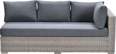 Garden Impressions Tennessee loungebank arm links vintage willow - texfiber