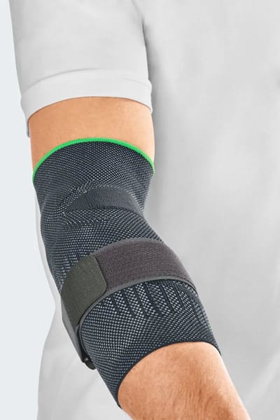 Medi Protect Epi Elleboogbrace - Verlicht Elleboogpijn, Ondersteunt bij Epicondylitis en Artrose, Verkrijgbaar in 5 Maten - Zilver - 2