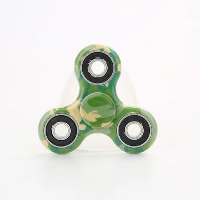Kleurrijke Hand Spinner EDC Fidget Spinner Regenboog Spiner Anti-Angst Speelgoed Voor Spinners Focus Verlicht Stress ADHD Vinger Spinner beige