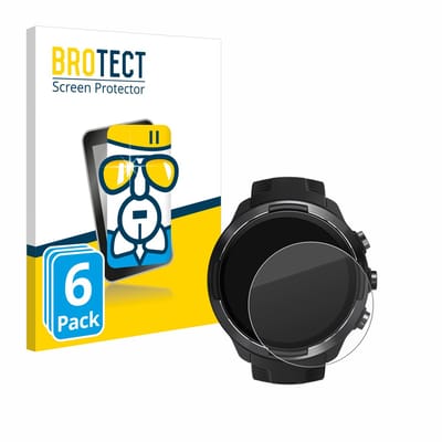 Screenprotector 6 Stuks voor Suunto 9 Beschermglas transparant