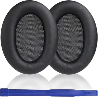 Comfortabele Oorkussens voor Bluetooth Noise Cancelling Hoofdtelefoons - Geheugenfoam en PU Leer, Ideaal voor Geluidsisolatie (Zwart)