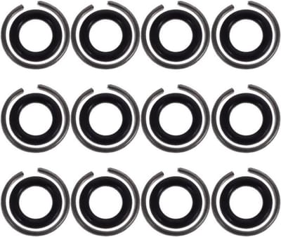 1/2 Slagmoersle-houders en O-ringen, 12 sets retainer ringen met O-ring voor slagmoersle-gered een Frictie-accessoires